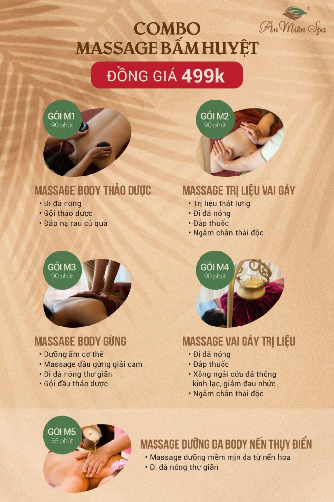 Combo Massage & Bấm Huyệt